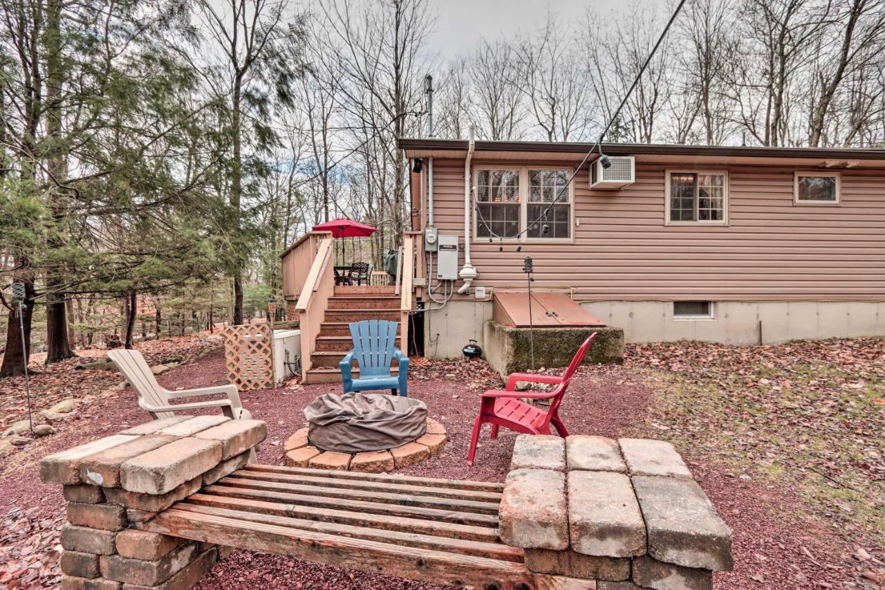 Poconos Home With Game Room Walk To Lake Harmony! Екстериор снимка