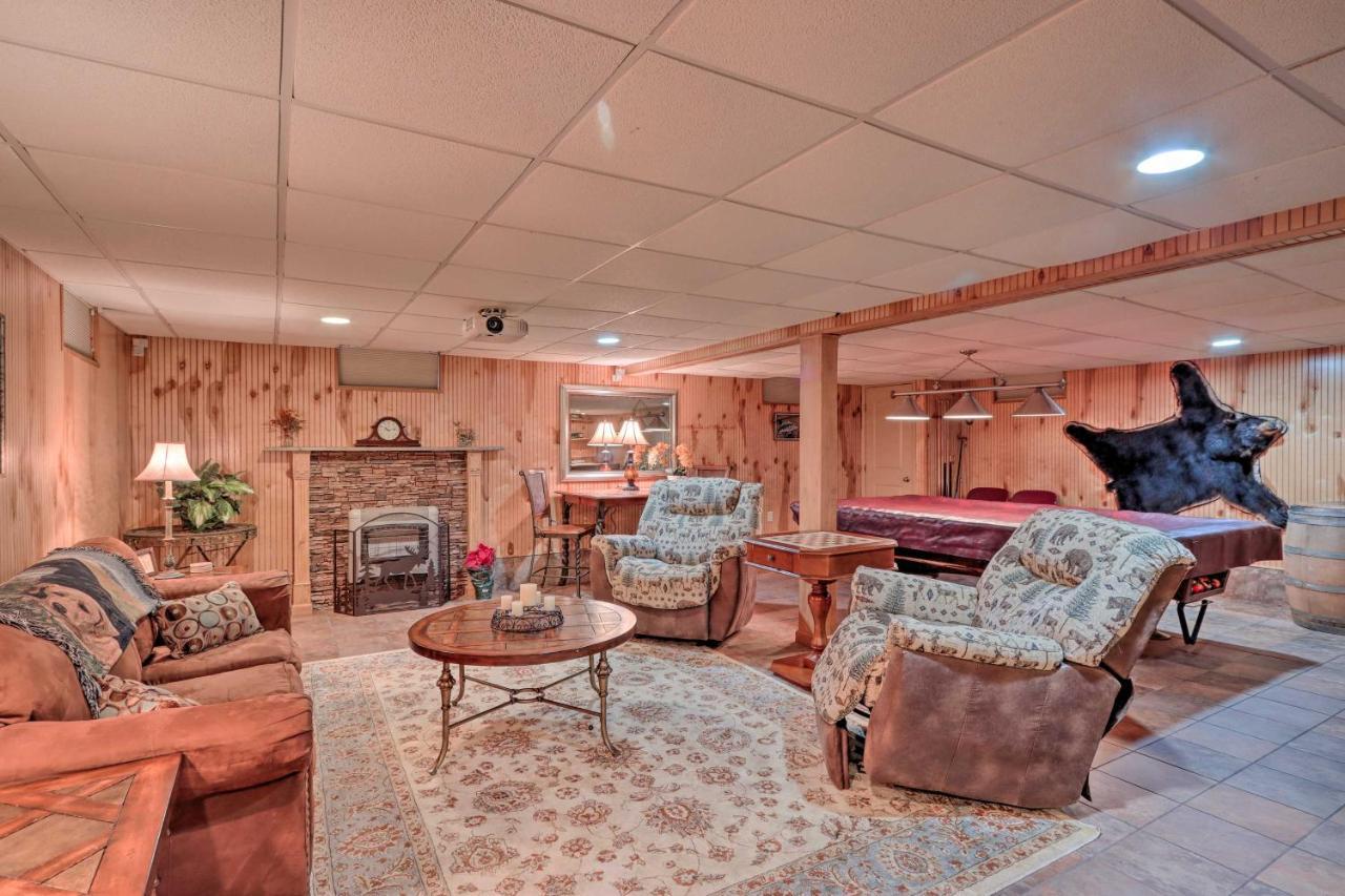 Poconos Home With Game Room Walk To Lake Harmony! Екстериор снимка