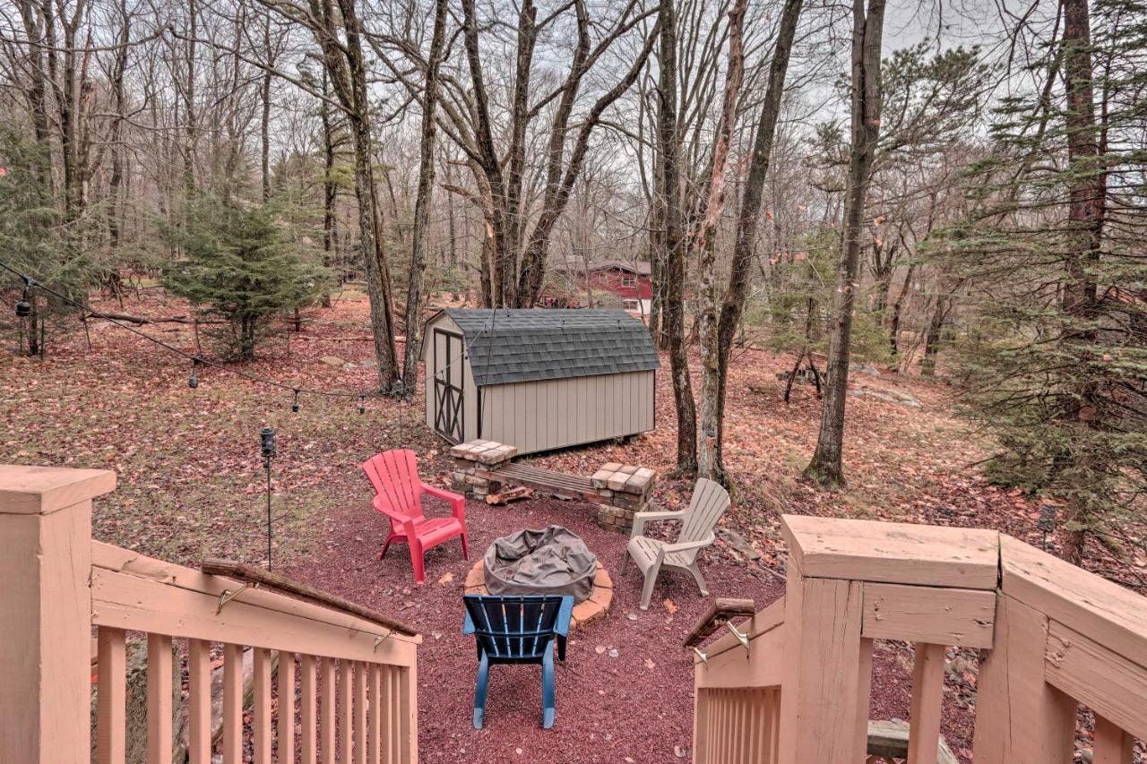 Poconos Home With Game Room Walk To Lake Harmony! Екстериор снимка